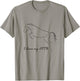 I Love My OTTB Calligraphy T-Shirt - T-Shirt | Sand