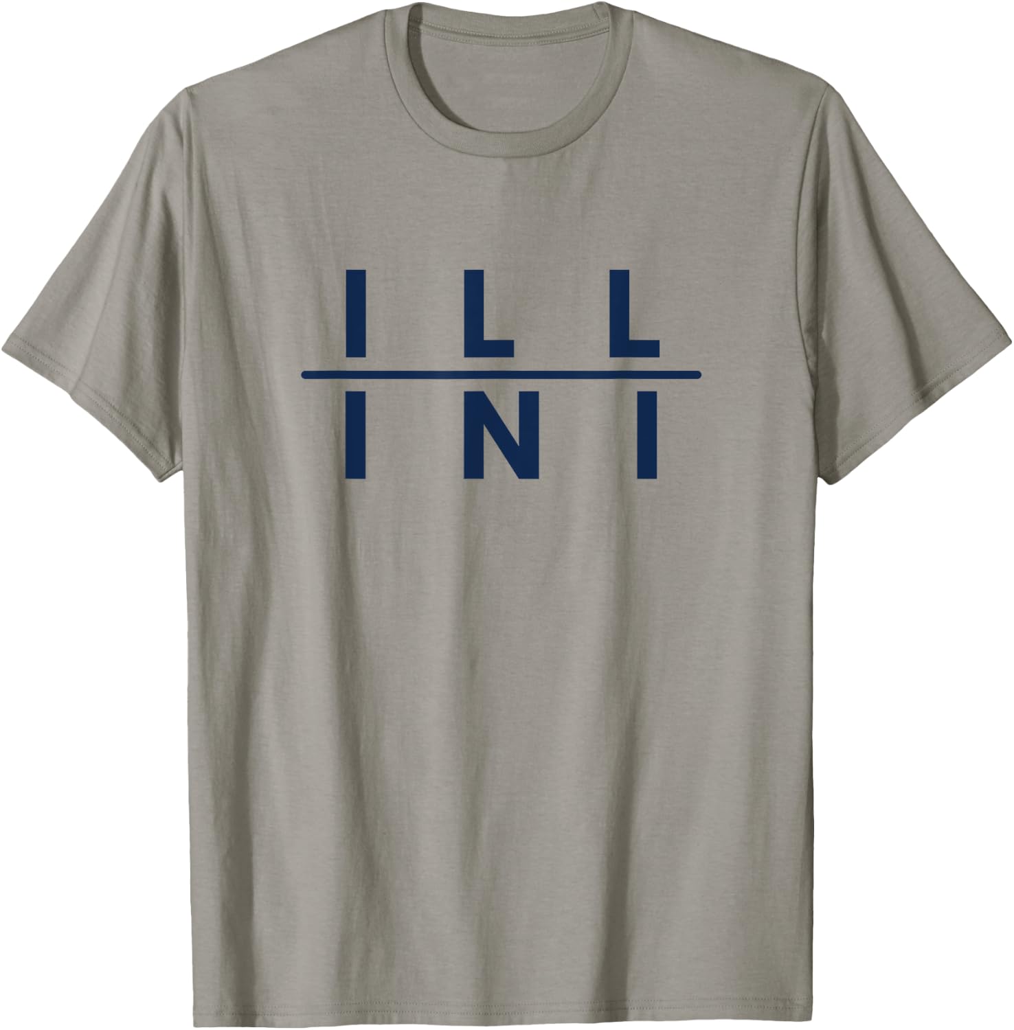 Illinois IL Athletics Fans T-Shirt - T-Shirt | Sand
