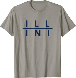 Illinois IL Athletics Fans T-Shirt - T-Shirt | Sand