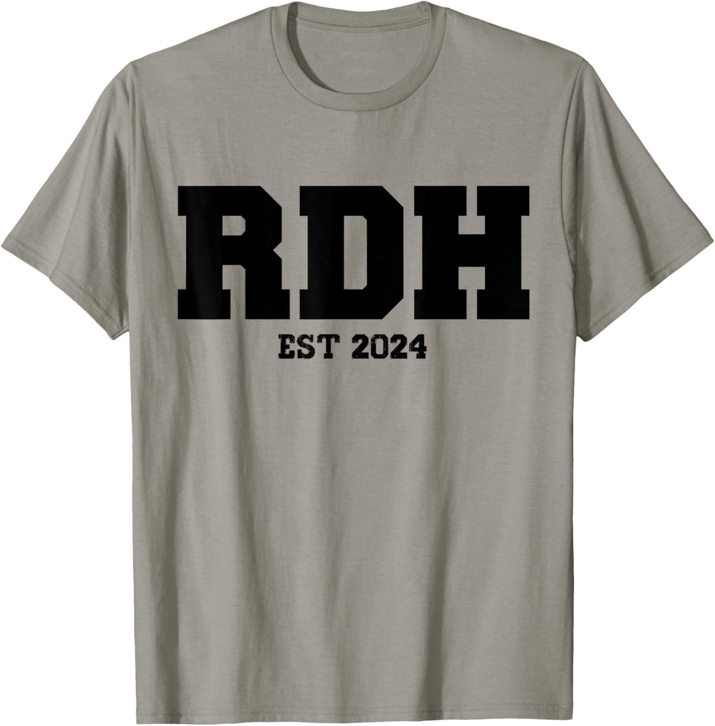 RDH Est. 2024 Registered Dental Hygienist Student Graduation T-Shirt - T-Shirt | Sand