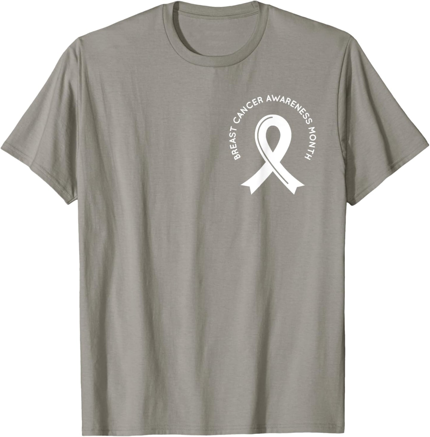 Breast Cancer Awareness Pink Ribbon Support Squad Cancer T-Shirt - T-Shirt | Sand