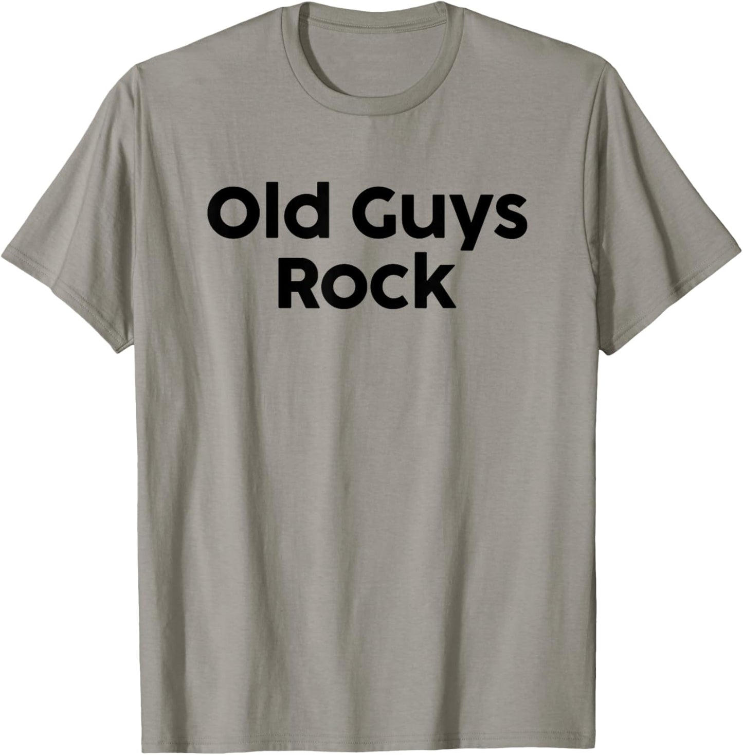 Old Guys Rock Aging Funny Saying Old Age T-Shirt - T-Shirt | Sand