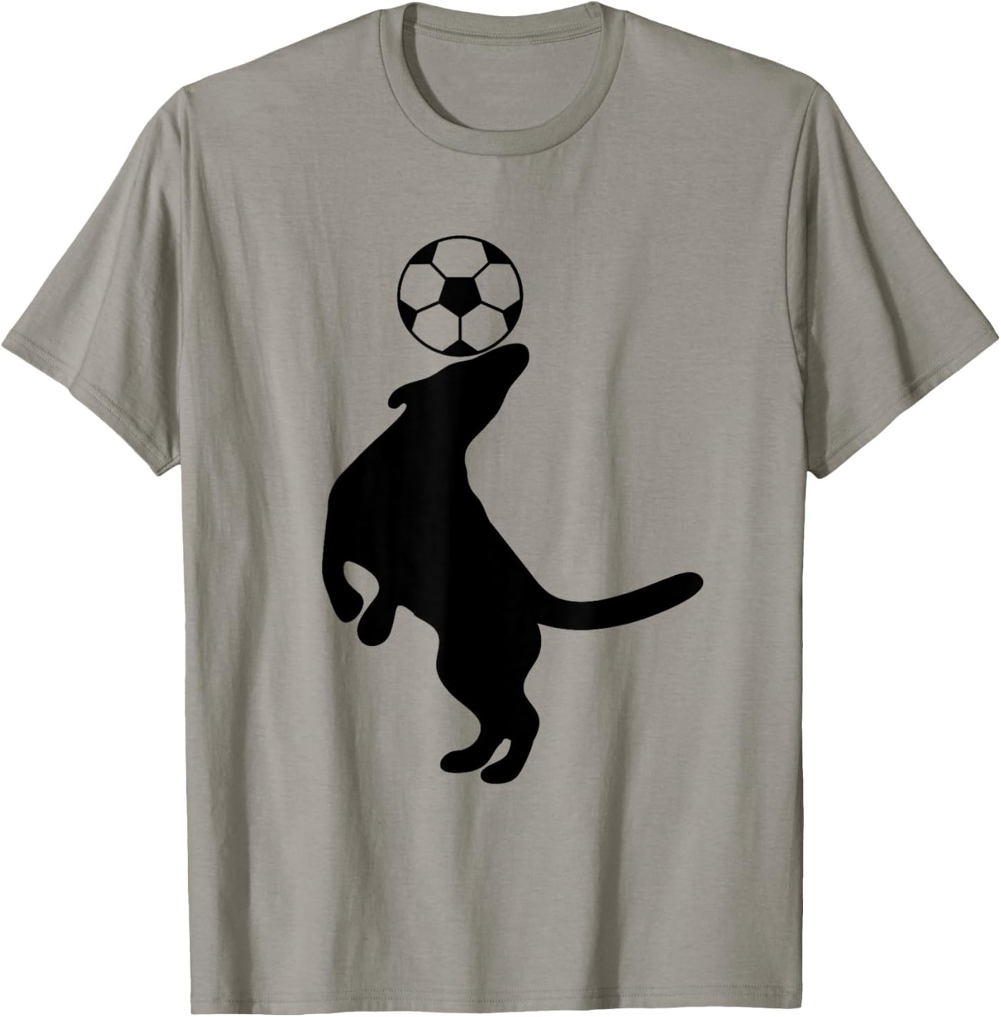 Dog Playing Outdoor Sports Soccer Champ Women T-Shirt - T-Shirt | Sand