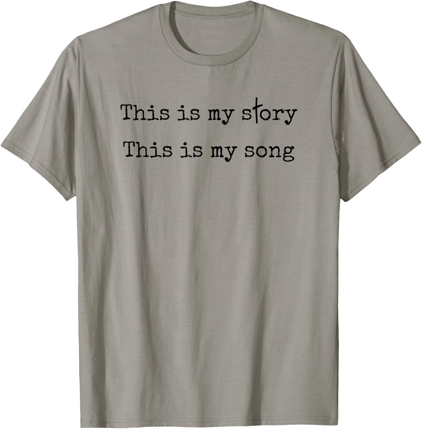 Blessed Assurance Hymn Christian Faith Worship T-Shirt - T-Shirt | Sand
