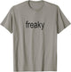 Freaky Green Brat Halloween Gen Z Pop Icon Music T-Shirt - T-Shirt | Sand