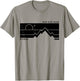 Vintage Wind River Range Wyoming Mountains Hiking Sunset T-Shirt - T-Shirt | Sand
