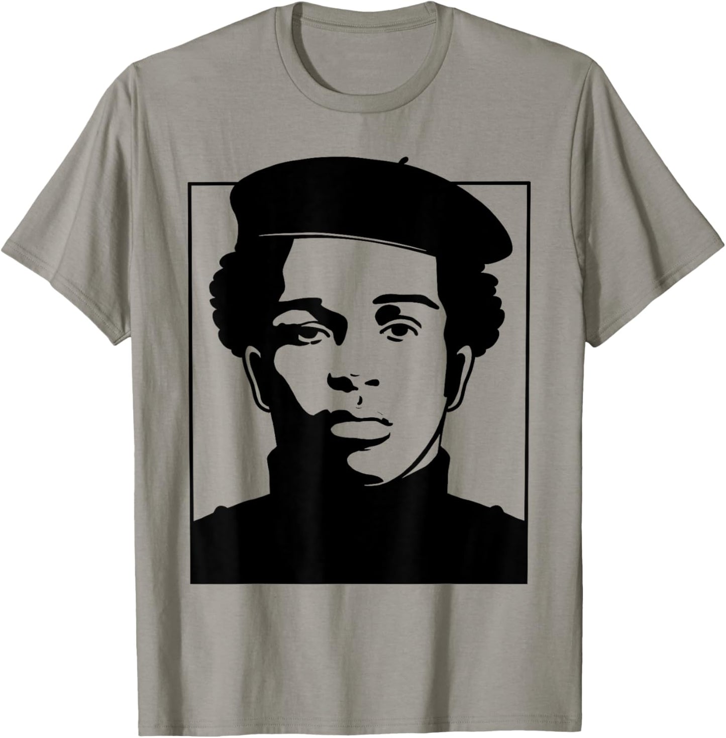Black History Panther Party Logo 1966 Afro T-Shirt - T-Shirt | Sand