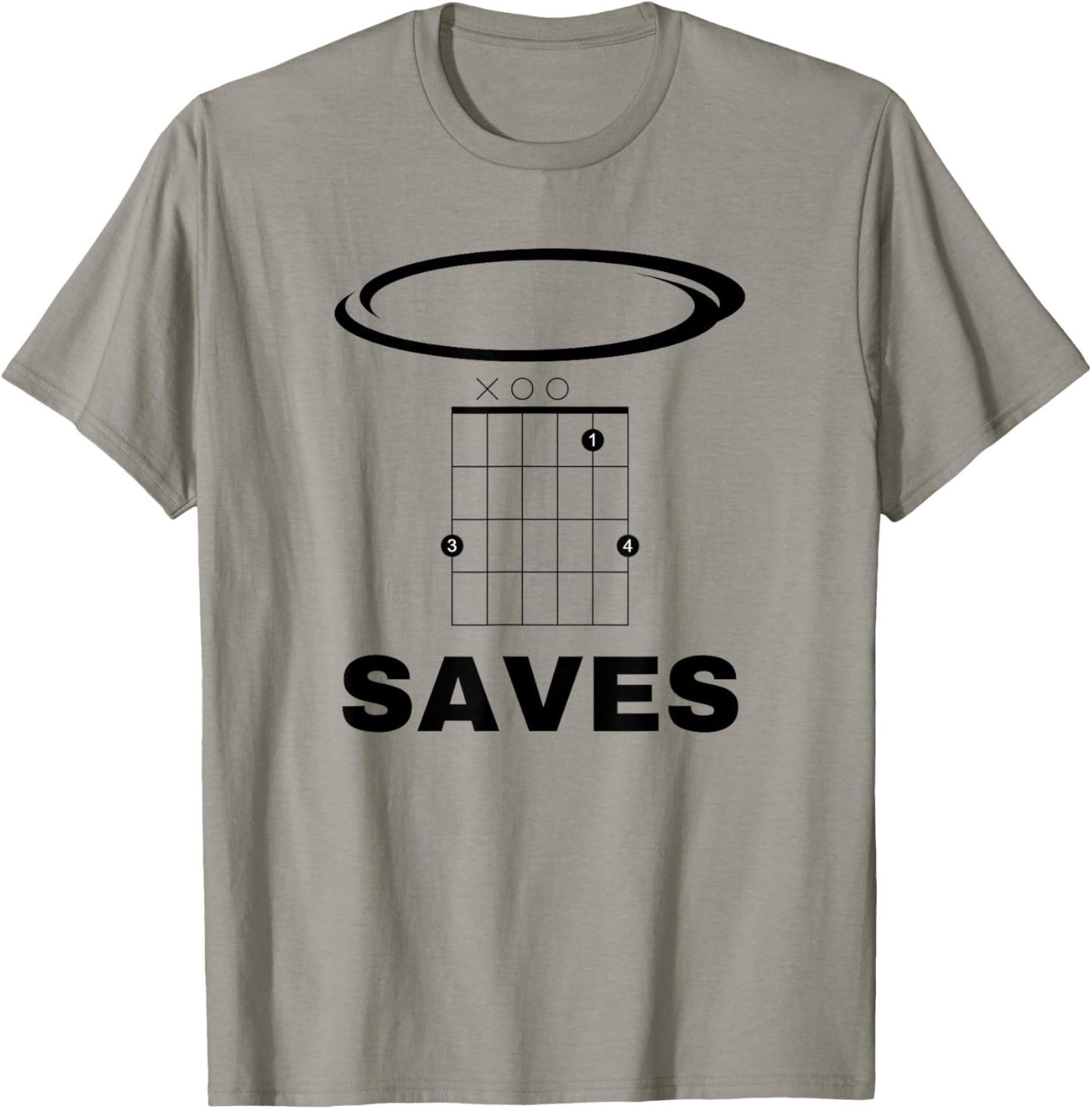 Funny Music Gsus Saves T-Shirt - T-Shirt | Sand