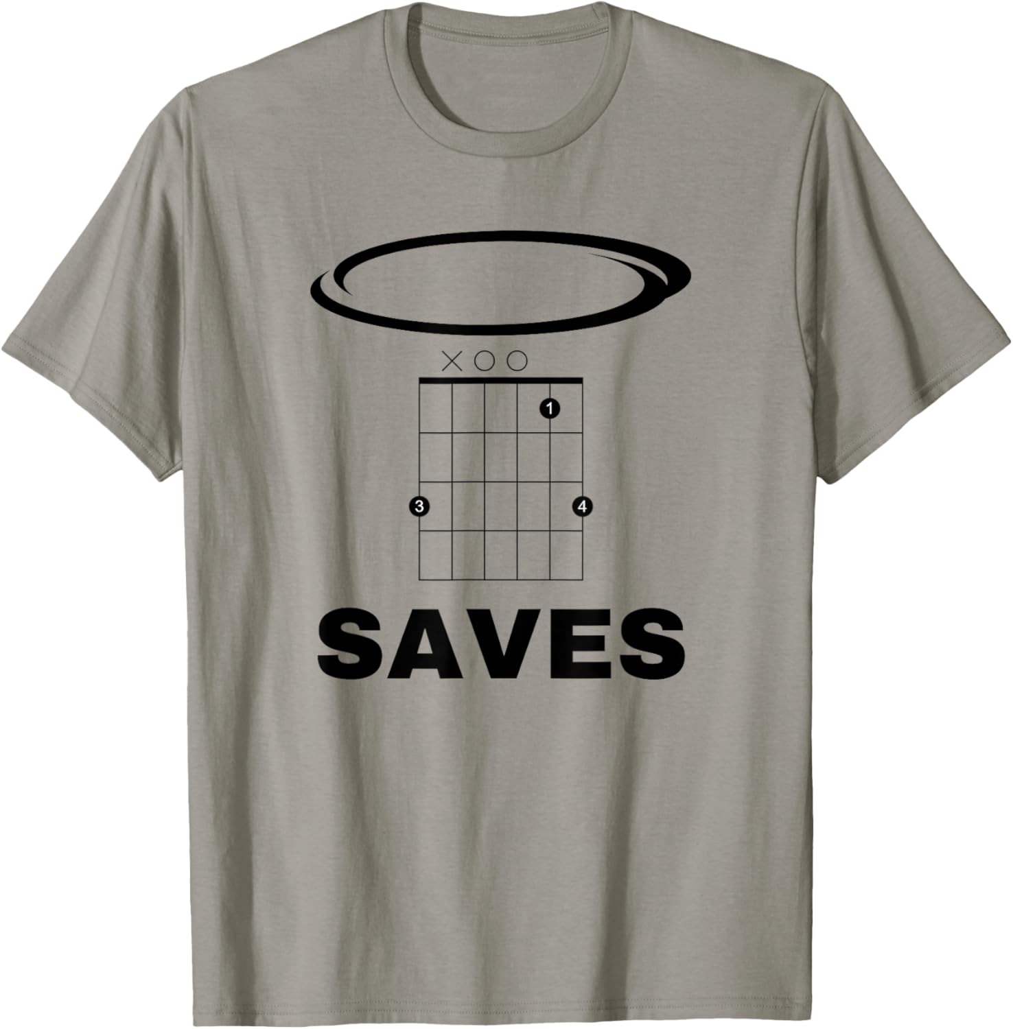 Funny Music Gsus Saves T-Shirt - T-Shirt | Sand