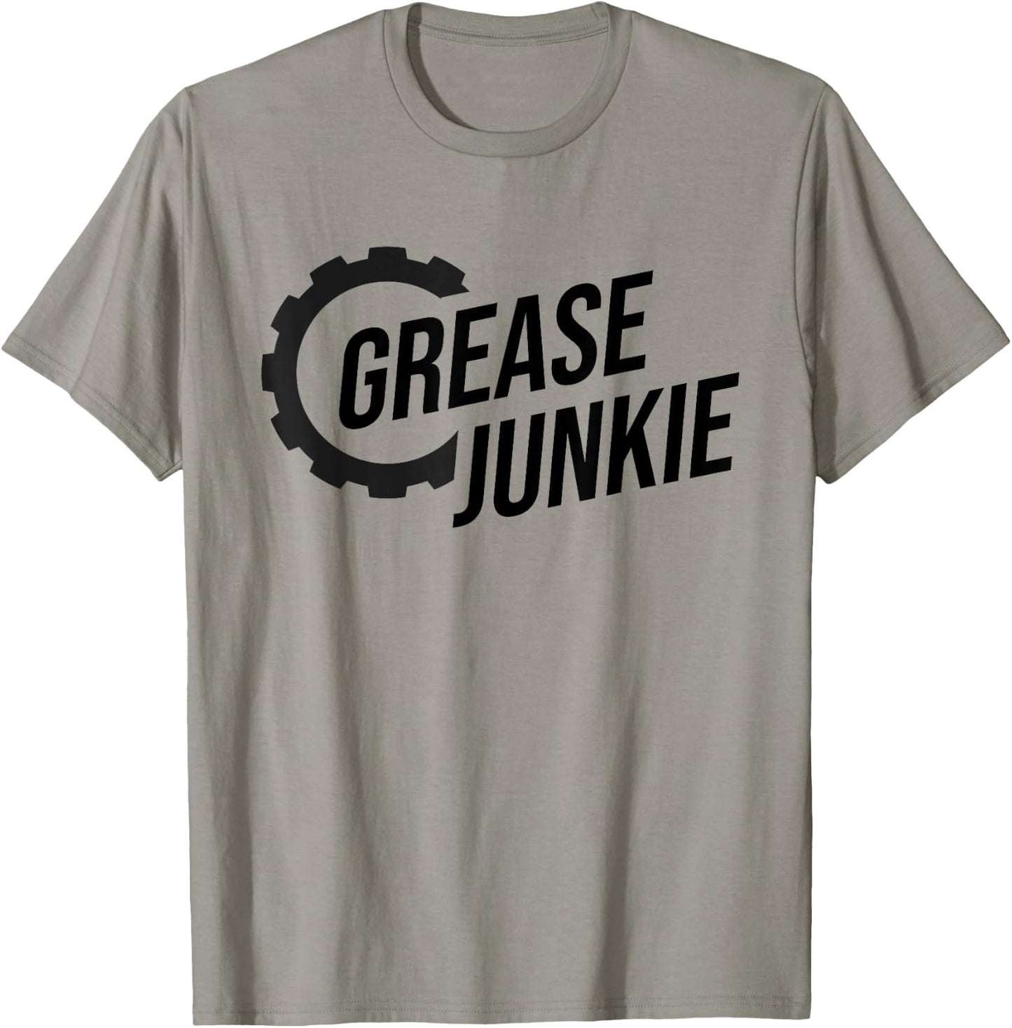 Grease Junkie Monkey Mechanic Tech Garage Repair Engines T-Shirt - T-Shirt | Sand