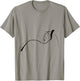 Fjord Horse With Eel Streak T-Shirt - T-Shirt | Sand