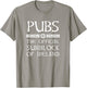 Irish Drinking Gear - Pubs the Official Sunblock of Ireland T-Shirt - T-Shirt | Sand