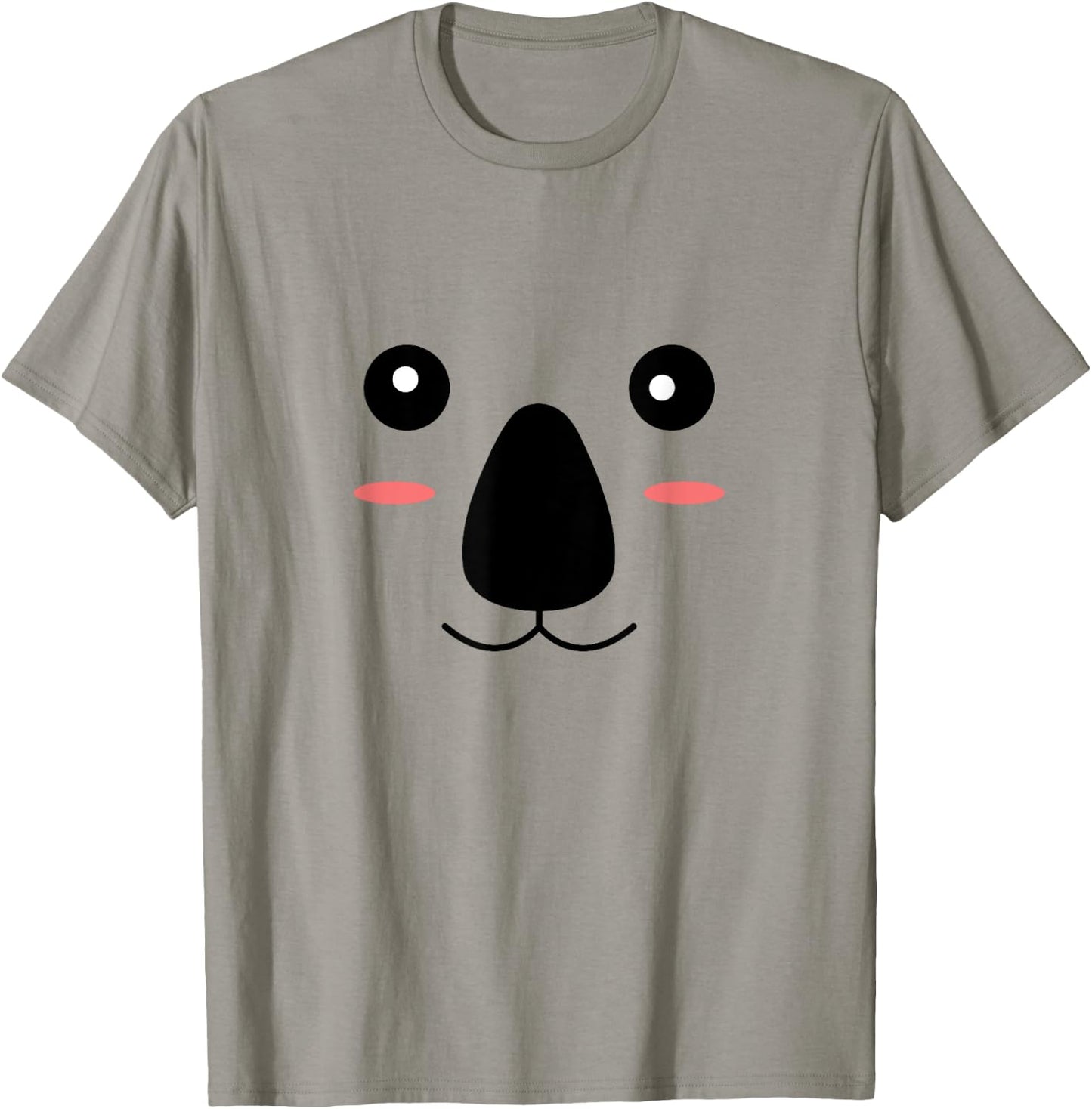 Funny Koala Bear Face Easy Halloween Costume Boys Girls T-Shirt - T-Shirt | Sand