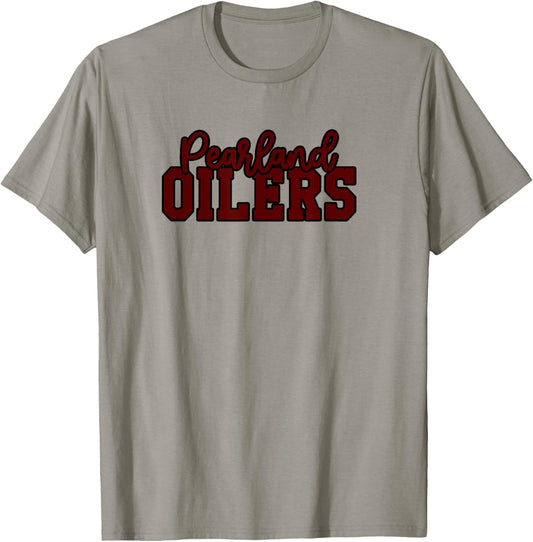 Pearland High School Oilers T-Shirt - T-Shirt | Sand