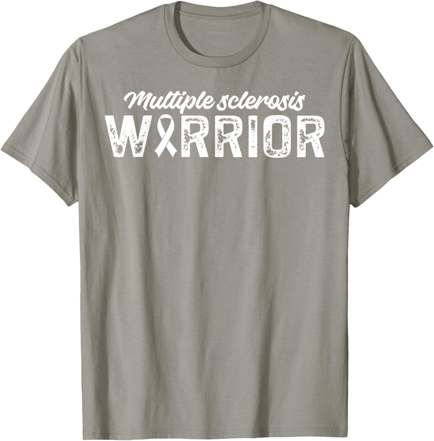 Multiple Sclerosis Awareness Multiple Sclerosis Warrior T-Shirt - T-Shirt | Sand