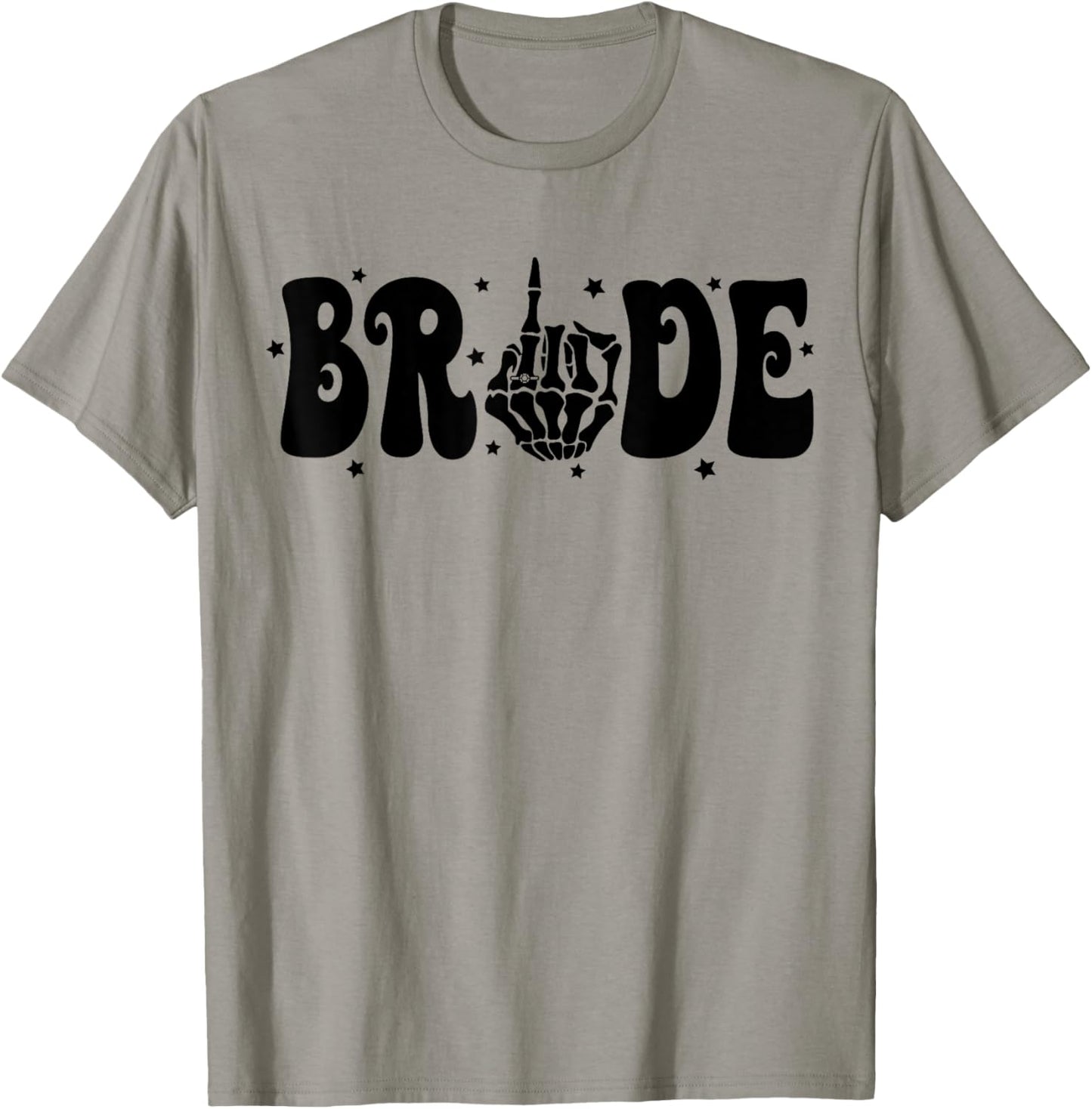 Let's Go Girls Team Bride Skeleton Gothic Bachelorette Party T-Shirt - T-Shirt | Sand