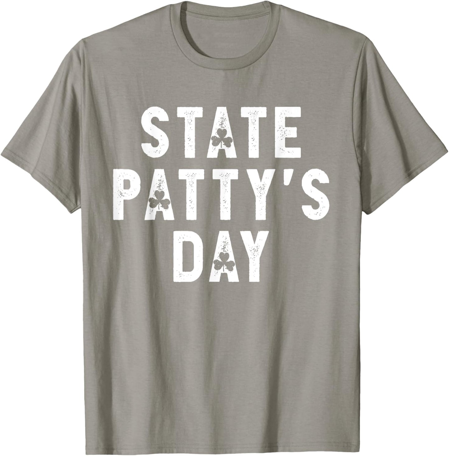 State Patty's Day Shirt College Beer Drinking Party T-Shirt - T-Shirt | Sand