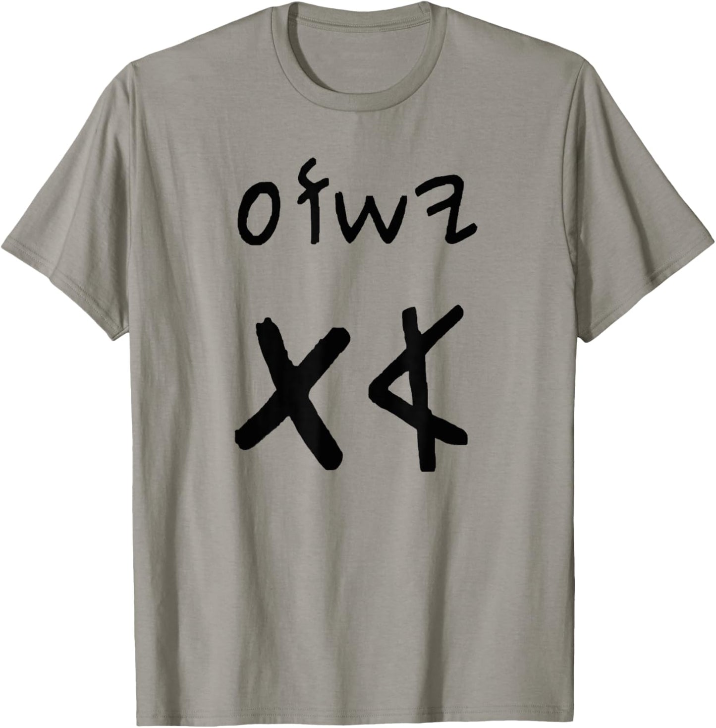 Yeshua Aleph Tav Jesus First Last in Paleo Hebrew (black) T-Shirt - T-Shirt | Sand