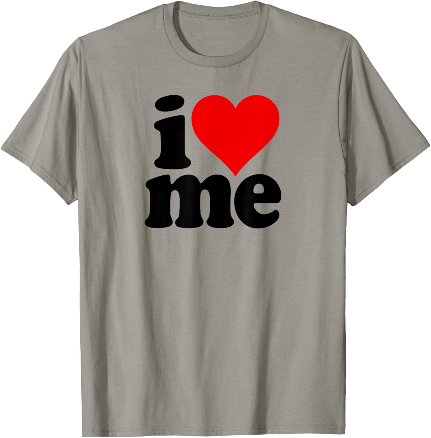 I Love Heart Me Self Love T-Shirt - T-Shirt | Sand