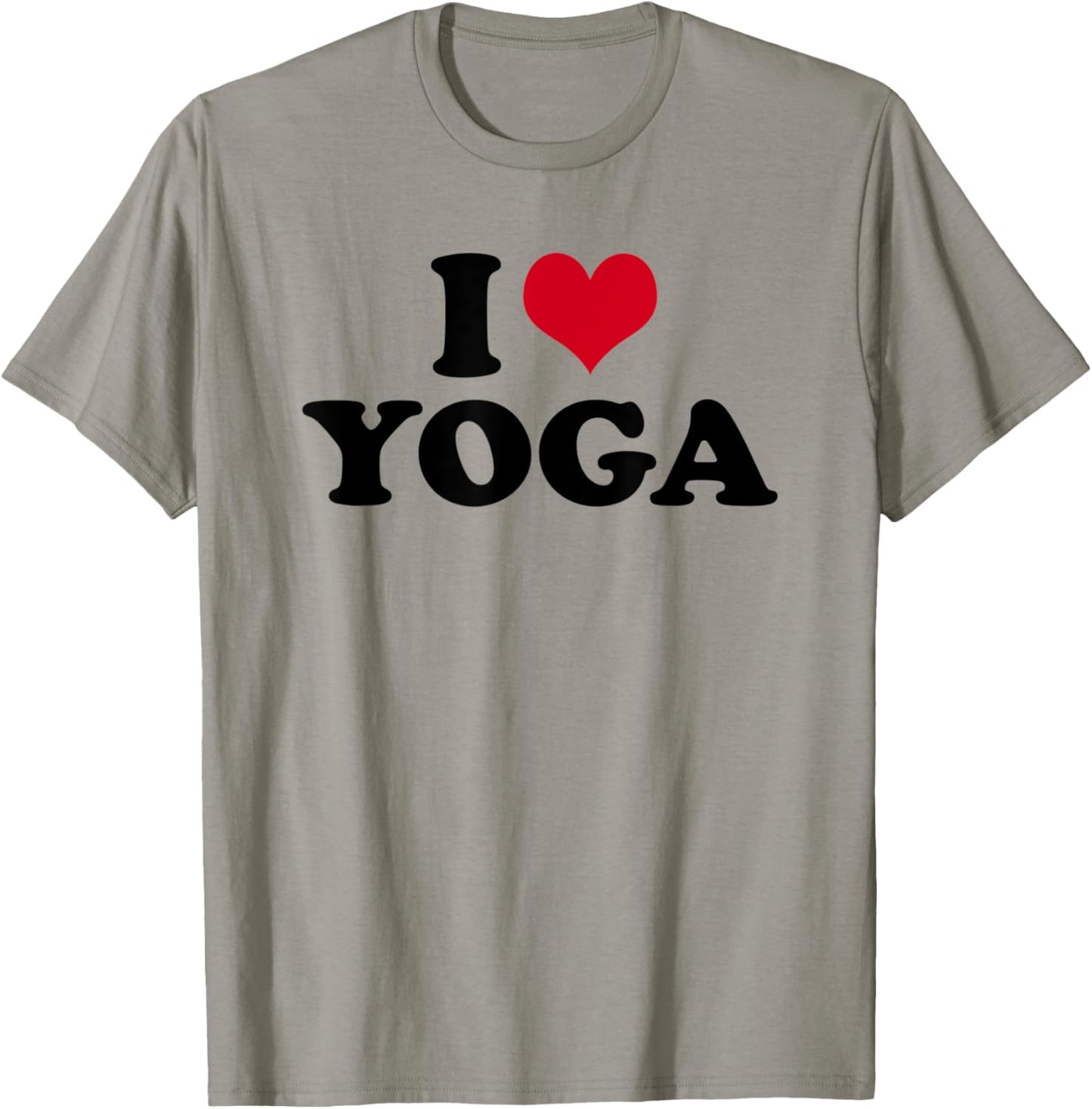 I Love Yoga T-Shirt - T-Shirt | Sand