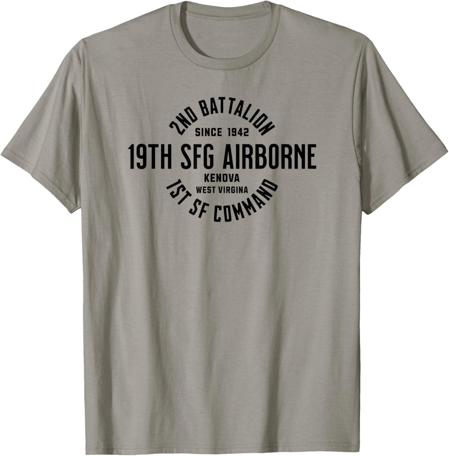 2nd Battalion 19th Special Forces Group 1st SFC Military Vet T-Shirt - T-Shirt | Sand