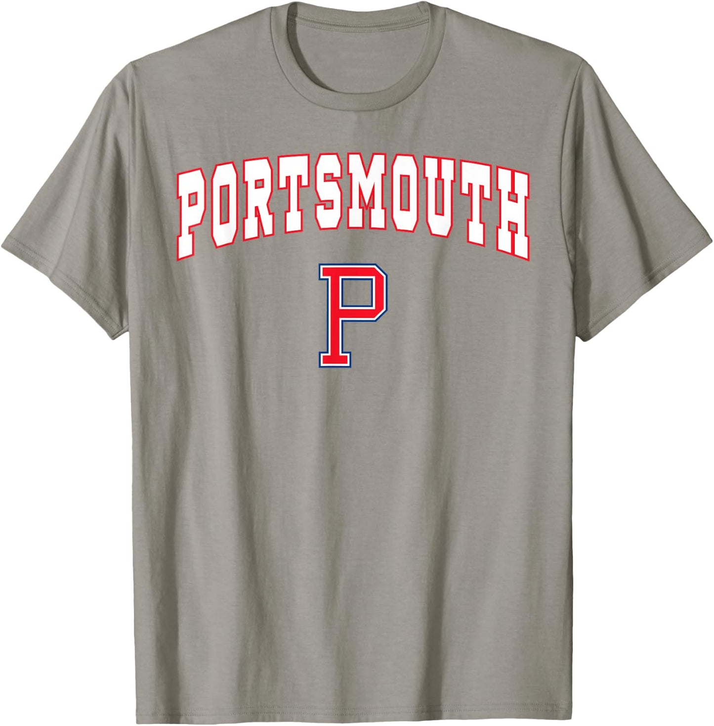 Portsmouth High School Patriots C2 T-Shirt - T-Shirt | Sand