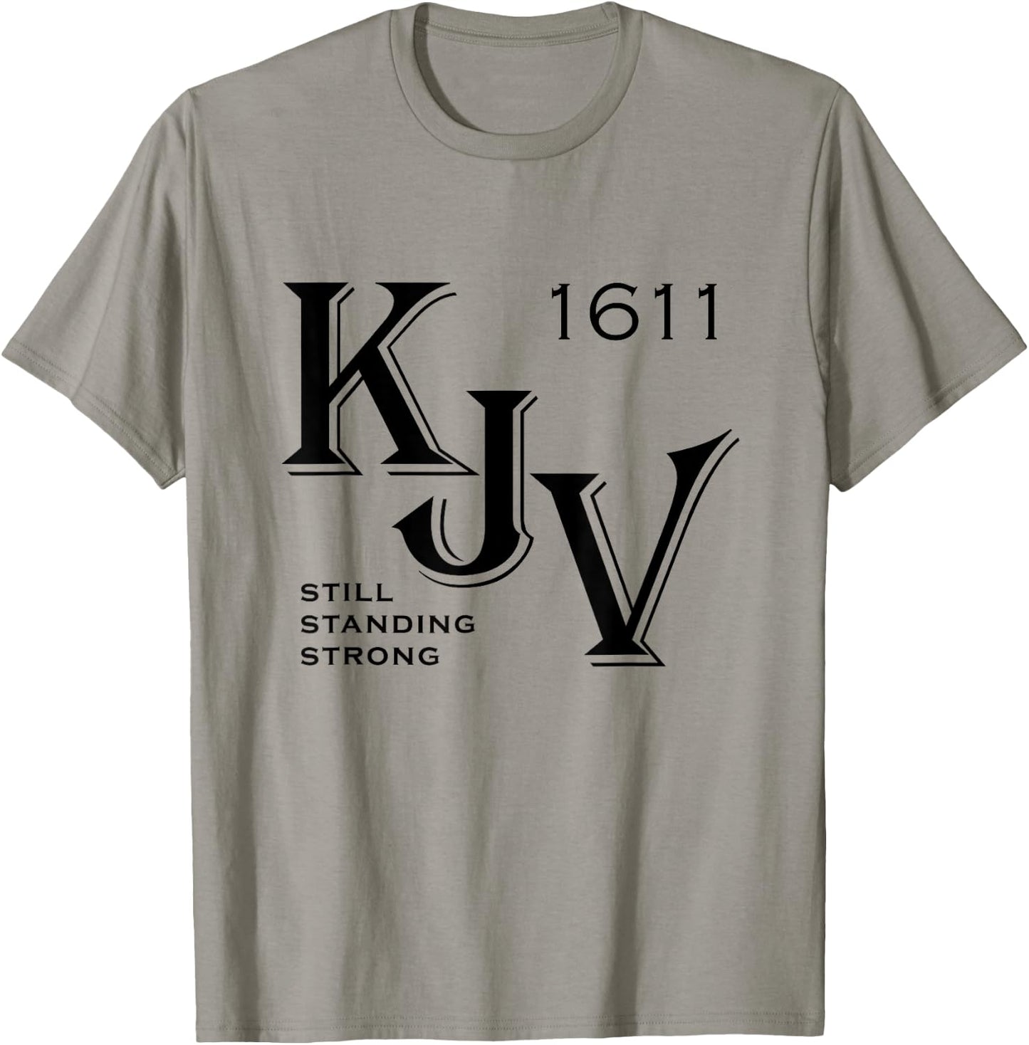KJV King James Bible 1611 Christian T-Shirt - T-Shirt | Sand