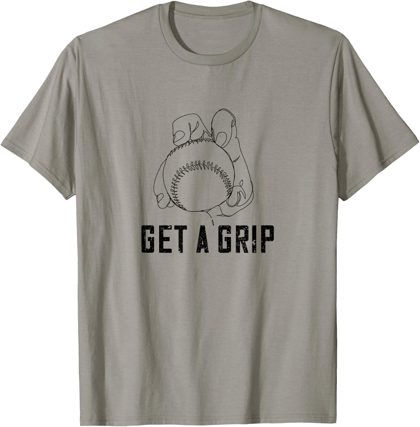 Funny Baseball Pitcher Knuckleball Pitching T-Shirt - T-Shirt | Sand