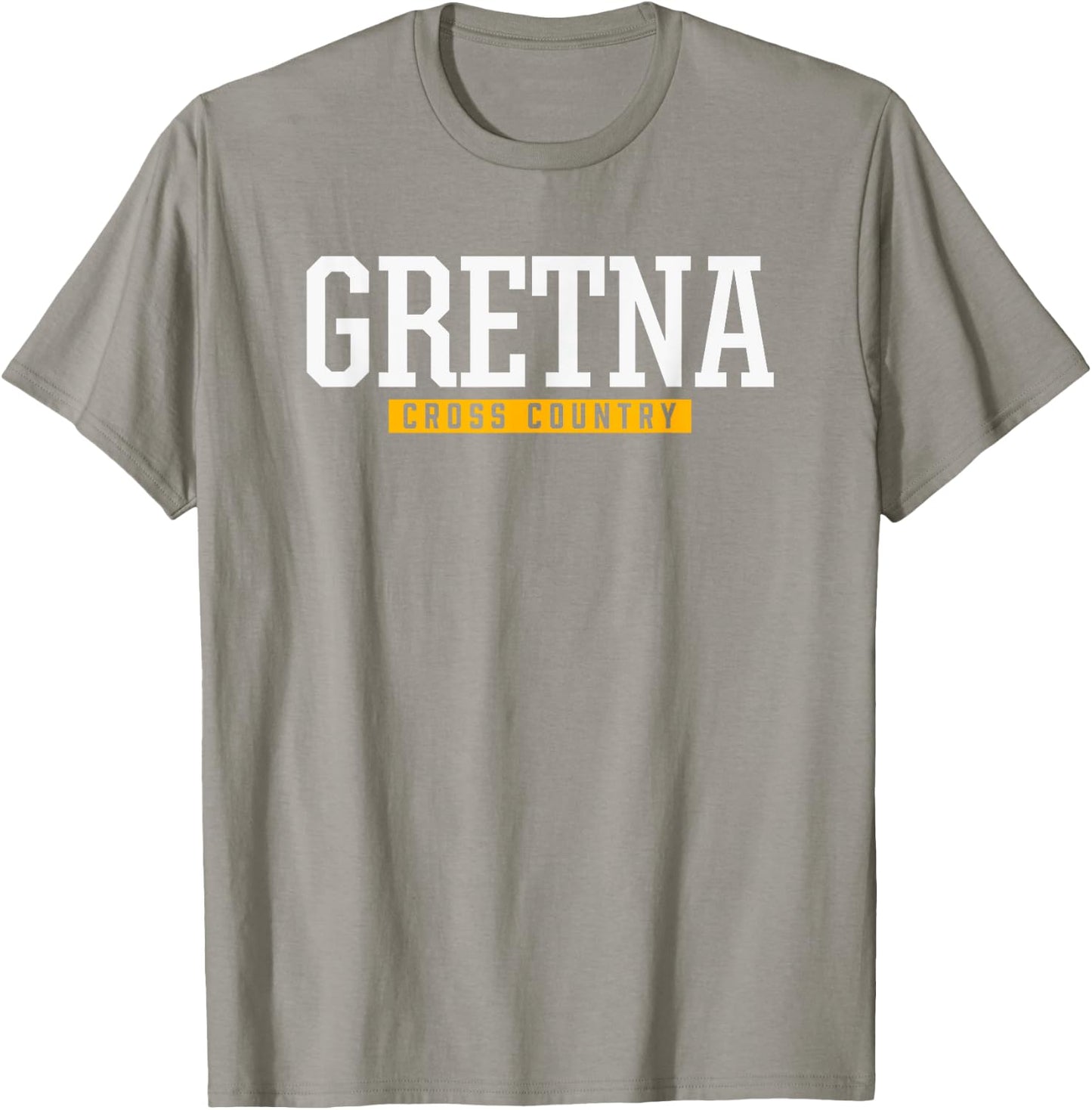Gretna High School Cross Country T-Shirt - T-Shirt | Sand