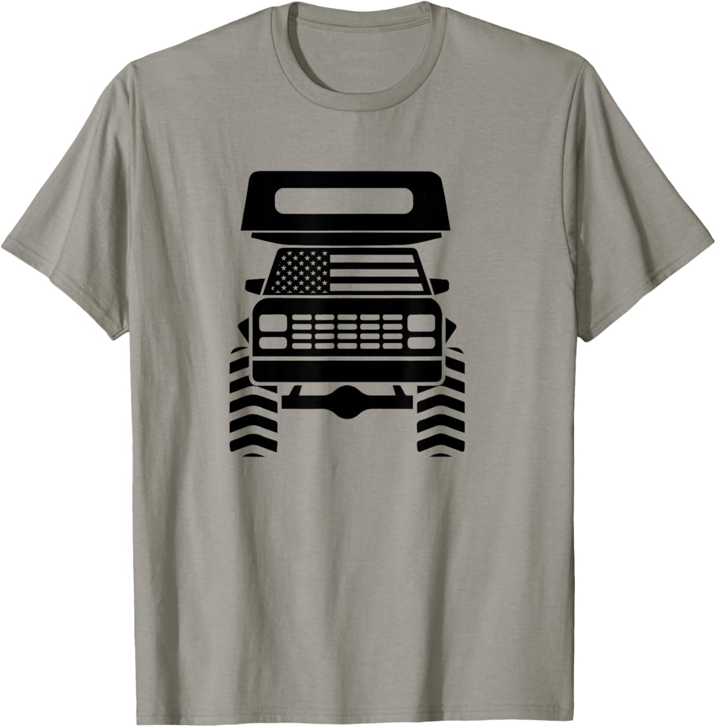 Truck Camper Slide-in Cabover Pickup Flatbed Camper RV T-Shirt - T-Shirt | Sand
