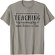 Christian Teacher, Teaching is my Ministry T-Shirt - T-Shirt | Sand