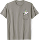 Unicorn Lovers Cute Funny Unicorn In Pocket T-Shirt - T-Shirt | Sand