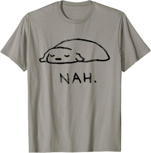 Threadless Fox Shiver Nah. Graphic T-Shirt - T-Shirt | Sand