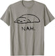 Threadless Fox Shiver Nah. Graphic T-Shirt - T-Shirt | Sand