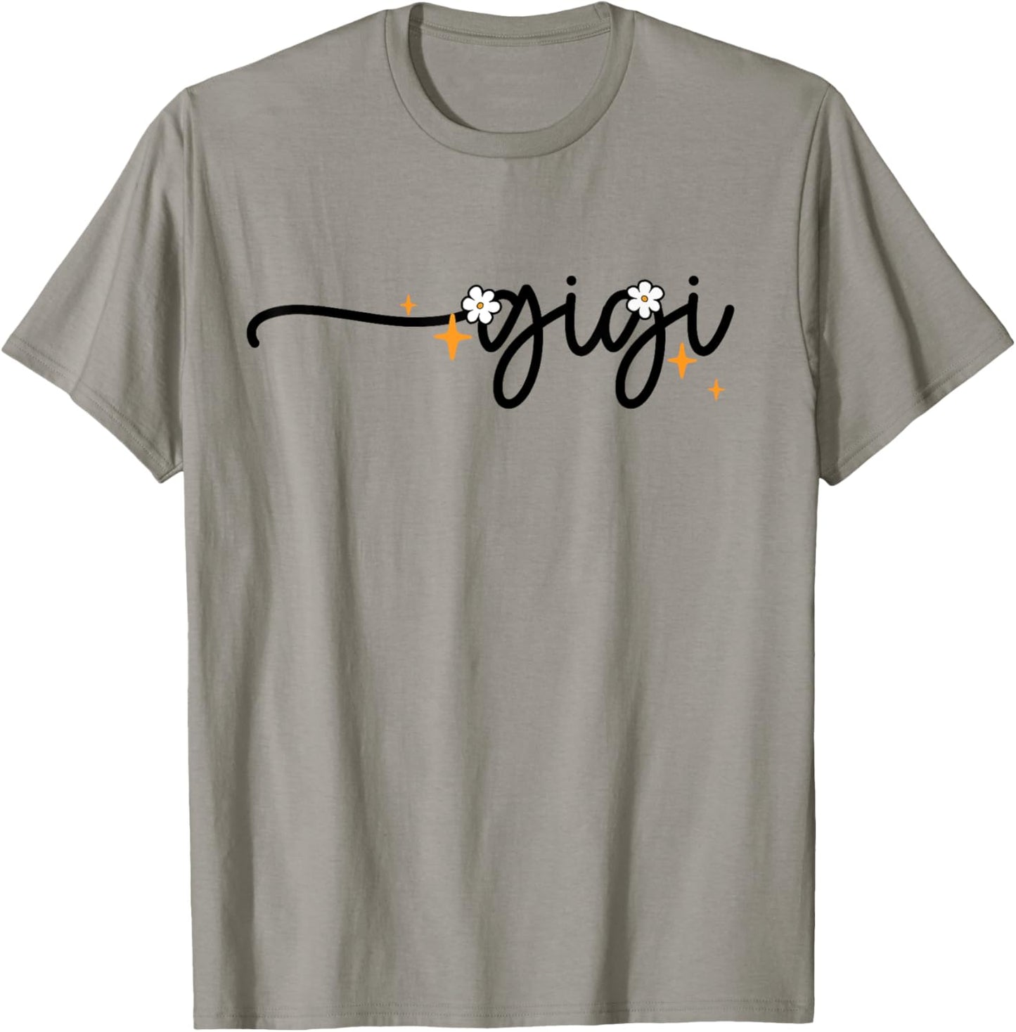 Floral Gigi Grandma Life Mother's Day Women Grandmother T-Shirt - T-Shirt | Sand