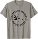 Galapagos Islands Ecuador With Map And Coordinates Graphic T-Shirt - T-Shirt | Sand