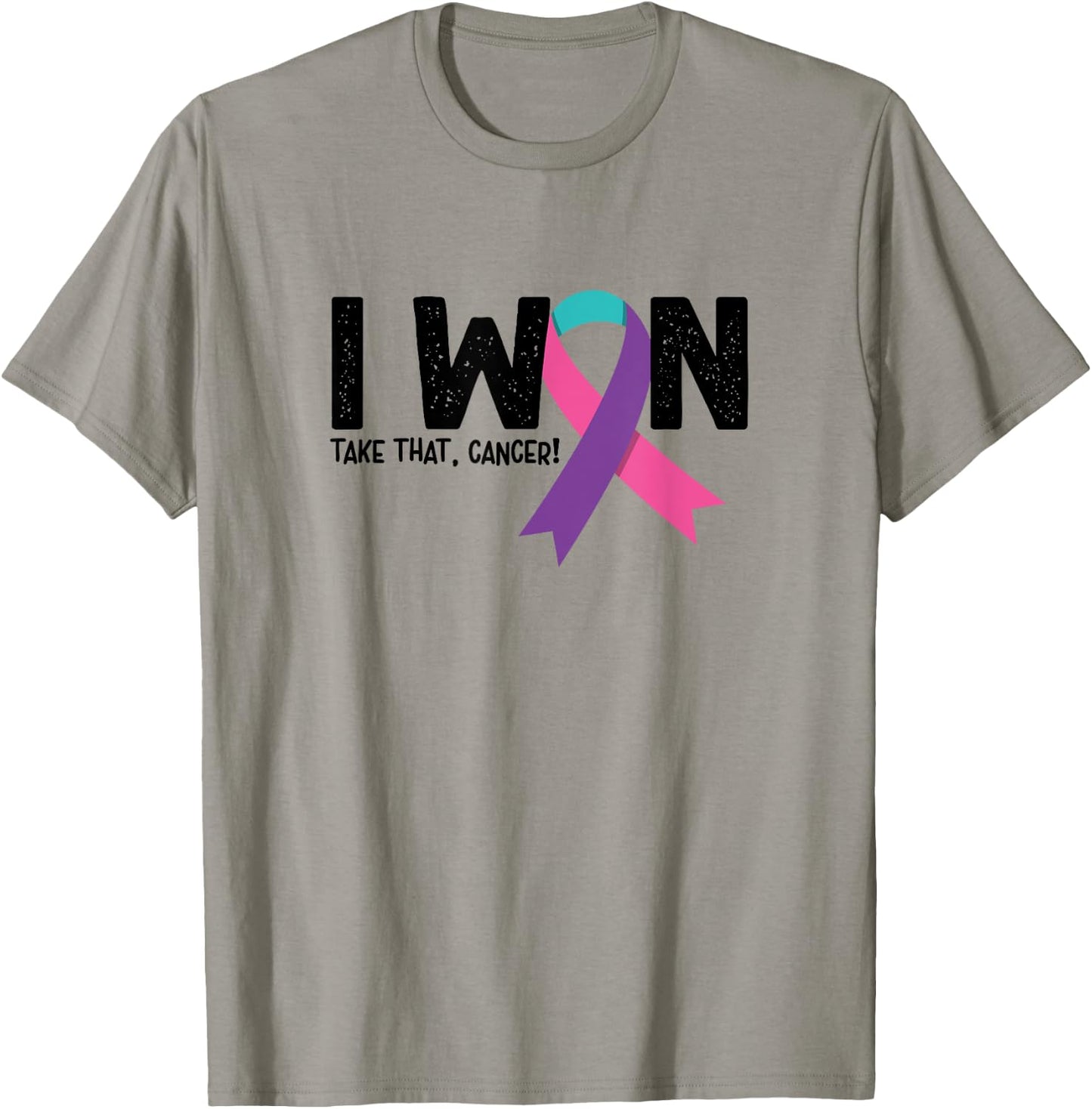 I Won Take That Cancer, Thyroid Cancer Survivor T-Shirt - T-Shirt | Sand