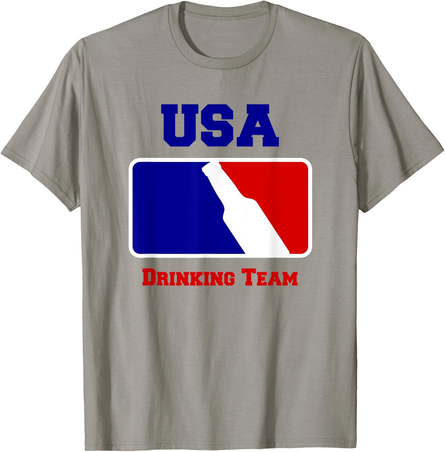 USA Drinking Team Funny Beer T-Shirt - T-Shirt | Sand