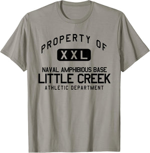 Property of Naval Amphibious Base Little Creek Athletic Dept T-Shirt - T-Shirt | Sand