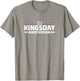 Kingsday Amsterdam Koningsdag Netherlands Flag Dutch T-Shirt - T-Shirt | Sand