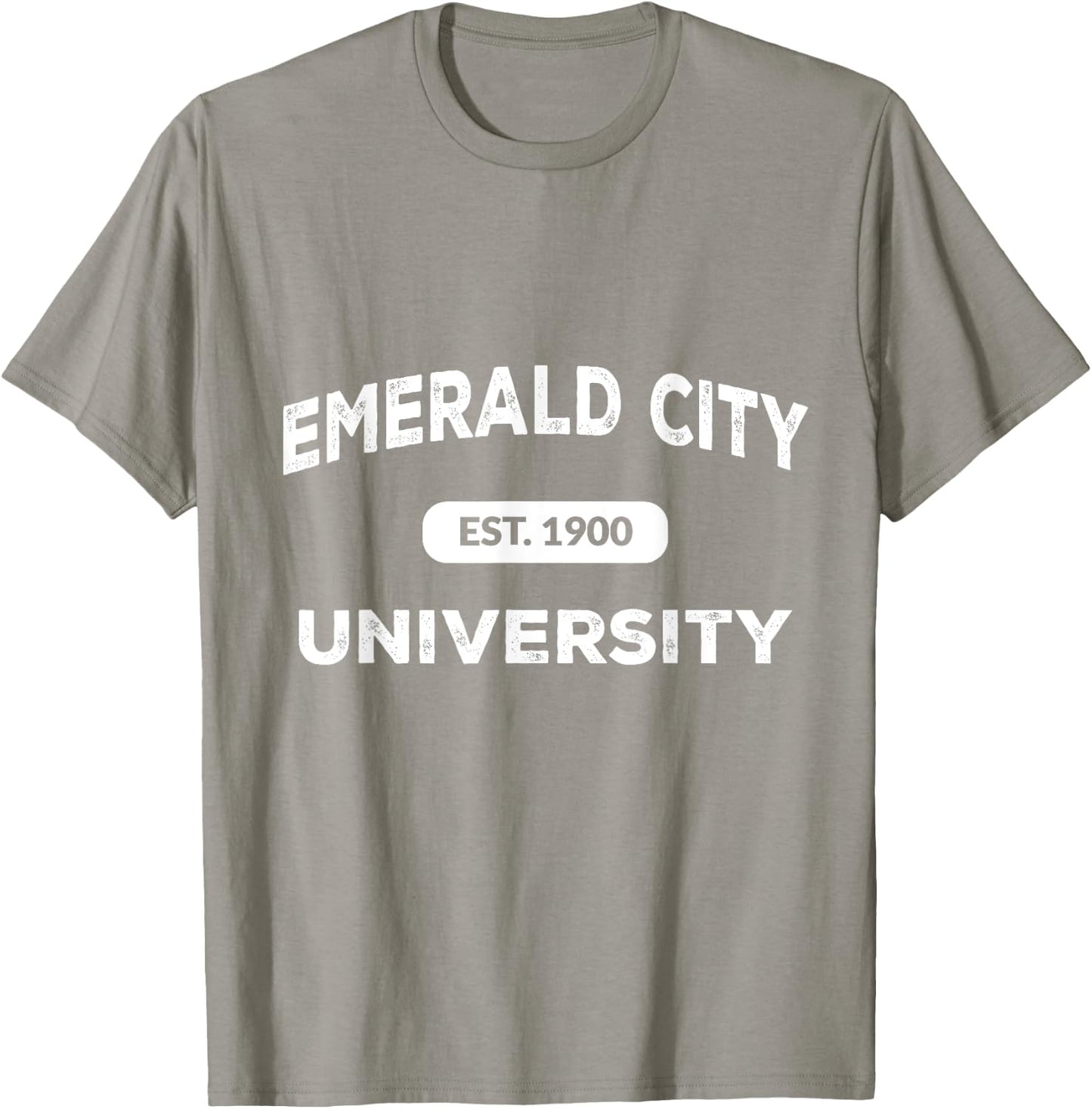 Wizard of Oz Emerald City University Costume Halloween T-Shirt - T-Shirt | Sand