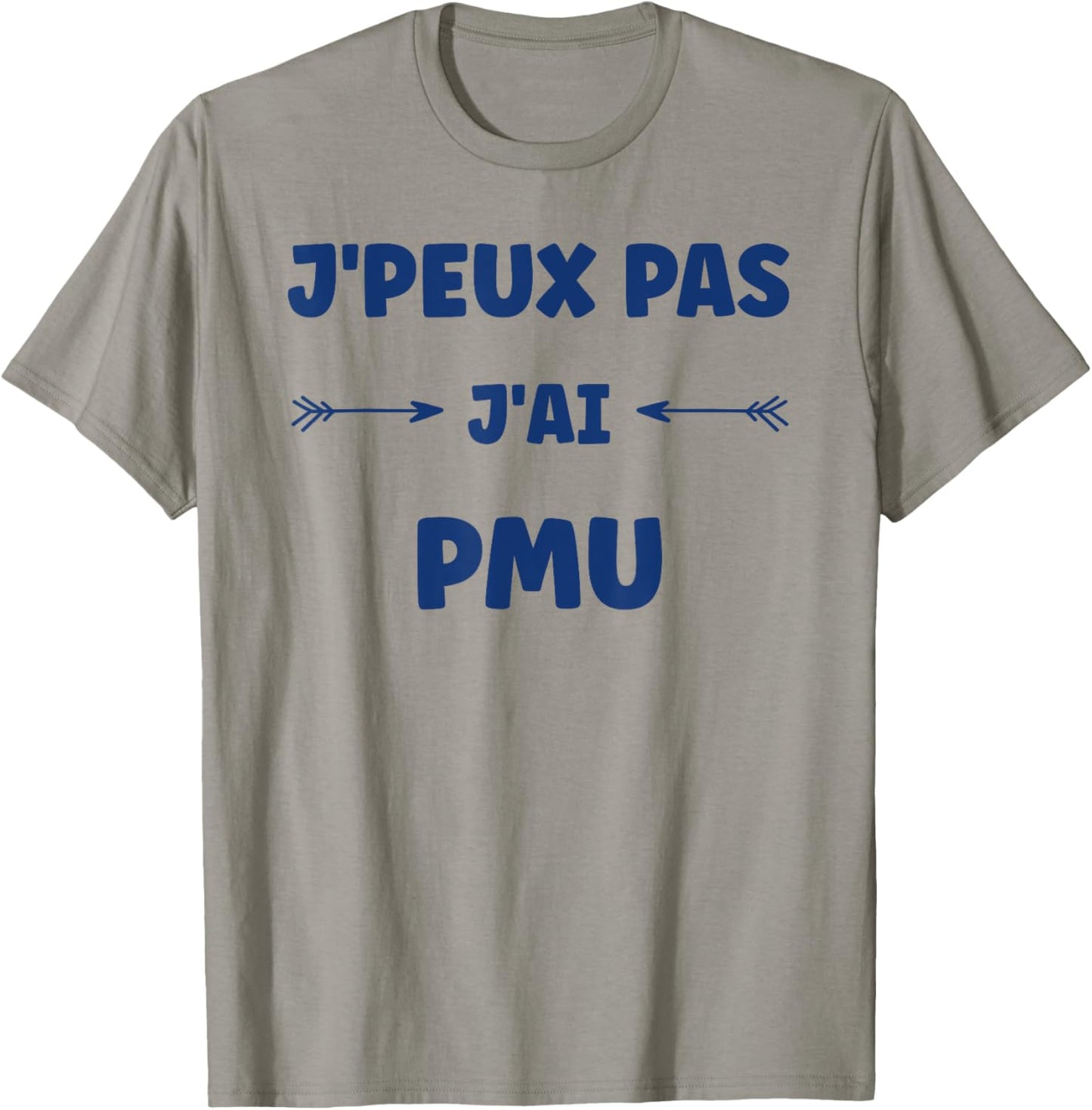 Quote games humour J'peux pas J'ai PMU , white, S T-Shirt - T-Shirt | Sand