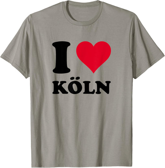 « Ich Liebe Köln » T-Shirt - T-Shirt | Sand