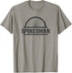 Spokesman Biker and Cyclist Gift - Spokes Man T-Shirt - T-Shirt | Sand
