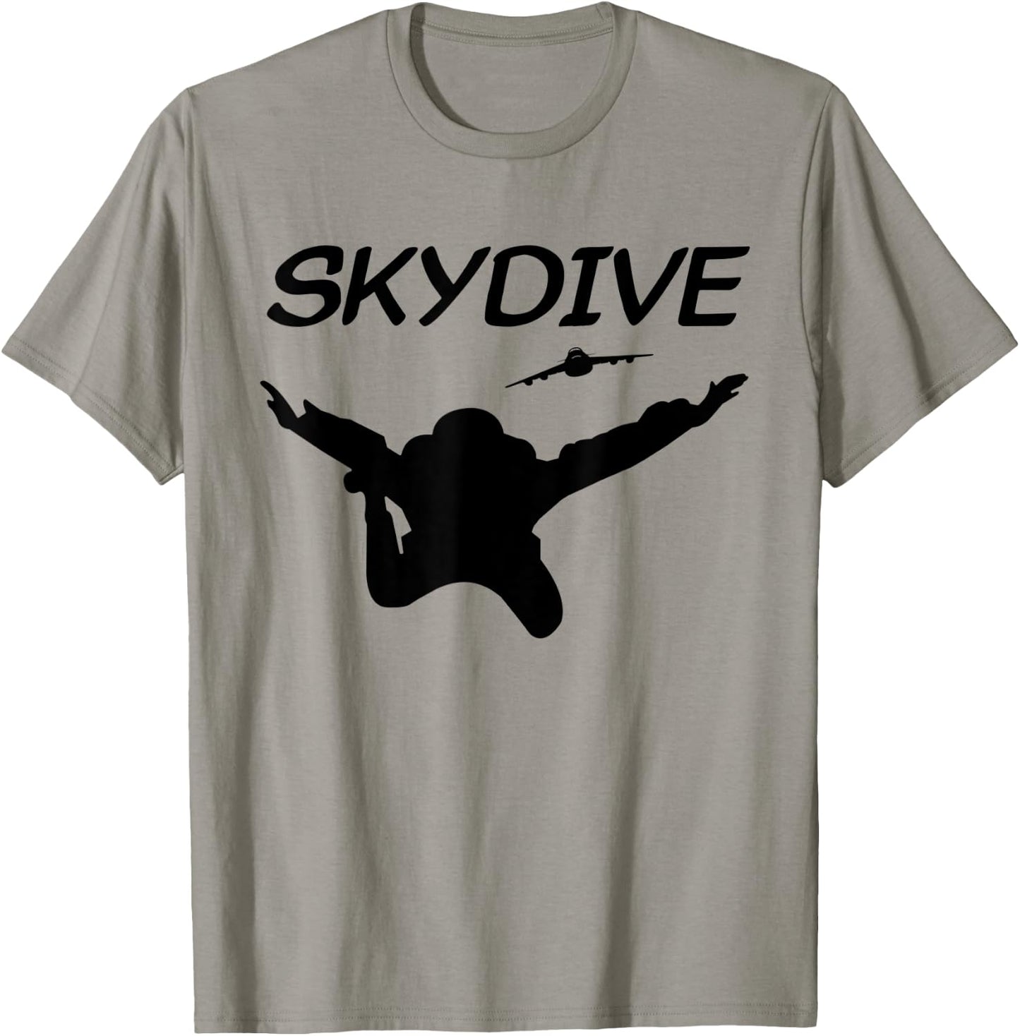 Skydiver Skydiving Falling Parachutist T-Shirt - T-Shirt | Sand