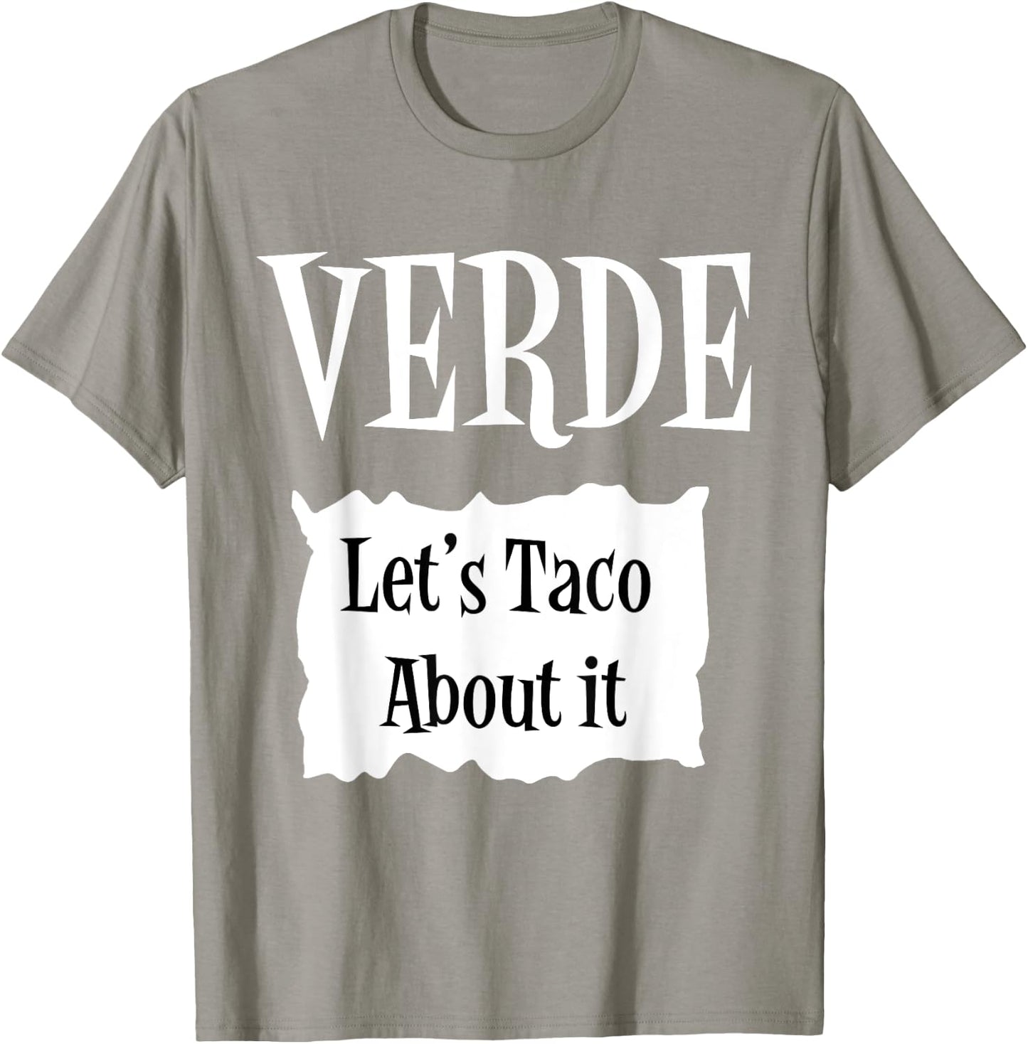 VERDE - Hot Packet Halloween Taco Costume T-Shirt - T-Shirt | Sand