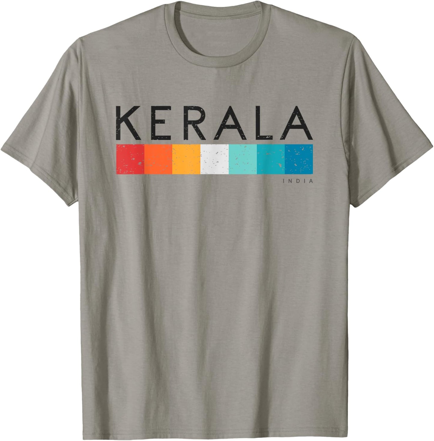 Vintage Kerala India Retro Design T-Shirt - T-Shirt | Sand