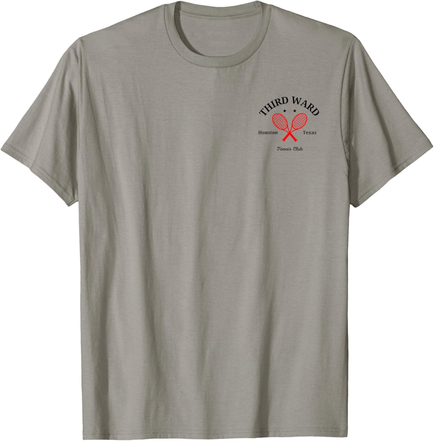 Third Ward Athletics Houston Texas Tennis Club Racquet Prep T-Shirt - T-Shirt | Sand