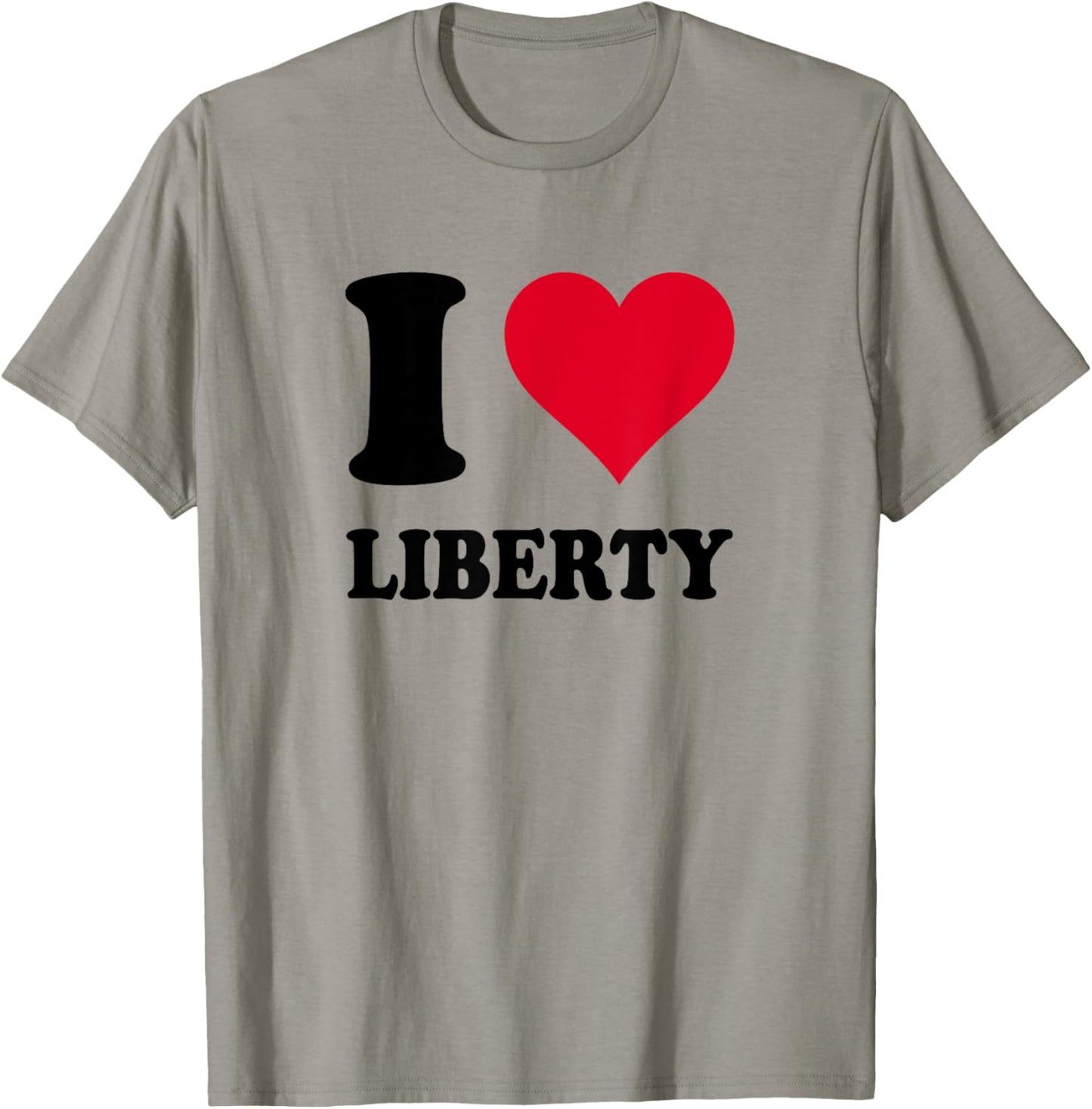 I Love Liberty T-Shirt - T-Shirt | Sand