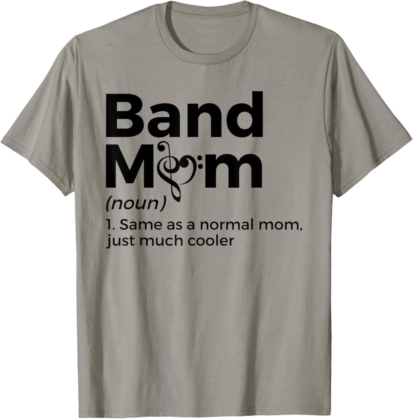 Band Mom Definition Marching Band T-Shirt - T-Shirt | Sand